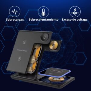 Cargador base de Carga Inalambrica 3 n 1